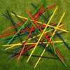 Toy Time Jumbo Pick Up Sticks Classic Wooden Outdoor/Indoor Strategy and Coordination Game for Adults, Kids 758698YGC